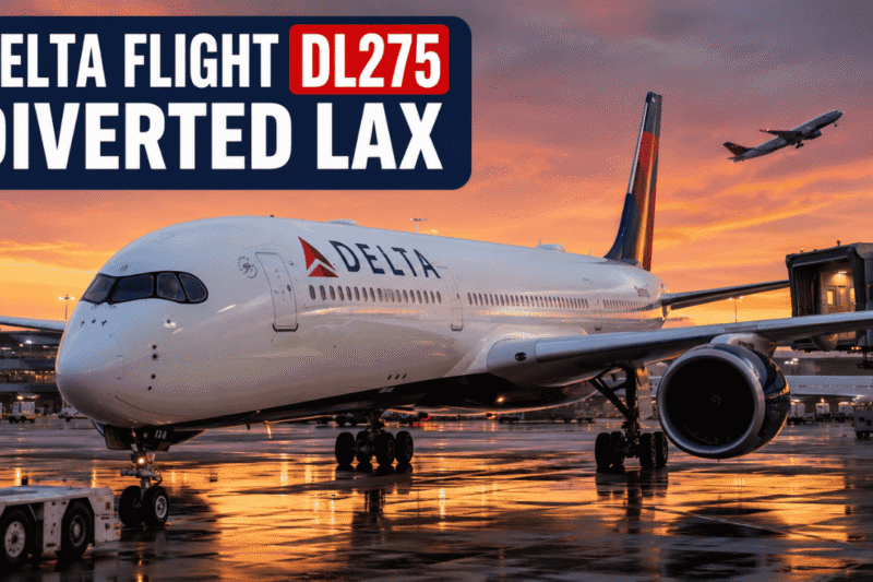 Delta Flight DL275 Diverted LAX: What Happened During the Detroit to Tokyo Flight?