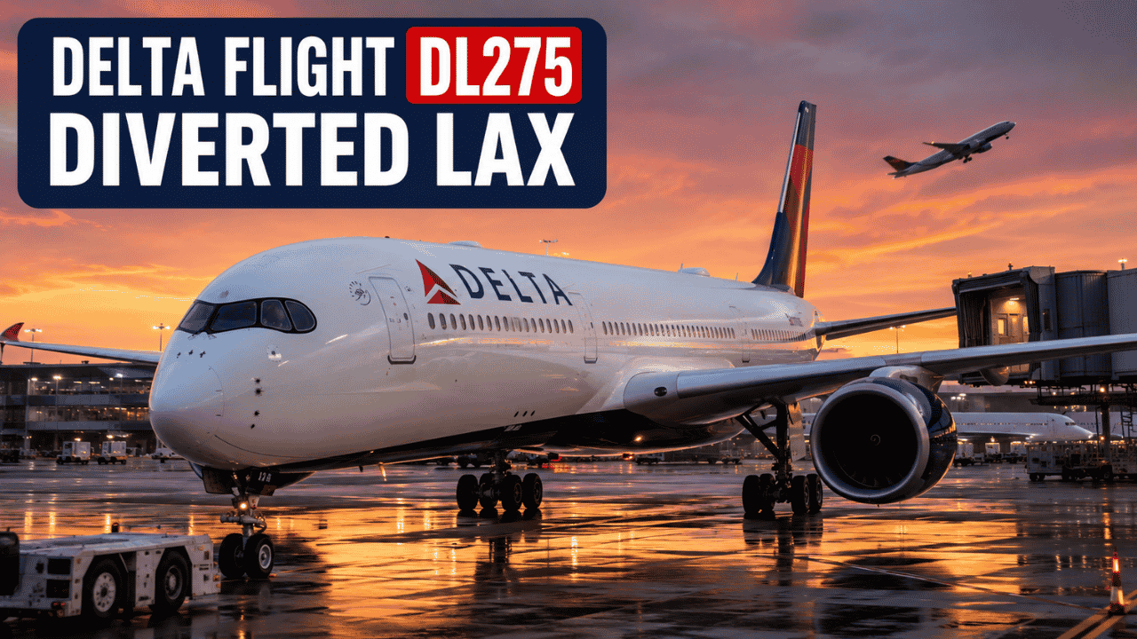 Delta Flight DL275 Diverted LAX